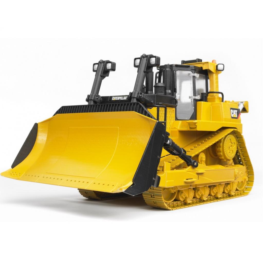 Спецтехніка Bruder великий гусеничний бульдозер CAT, М1: 16 (02452) - зображення 4