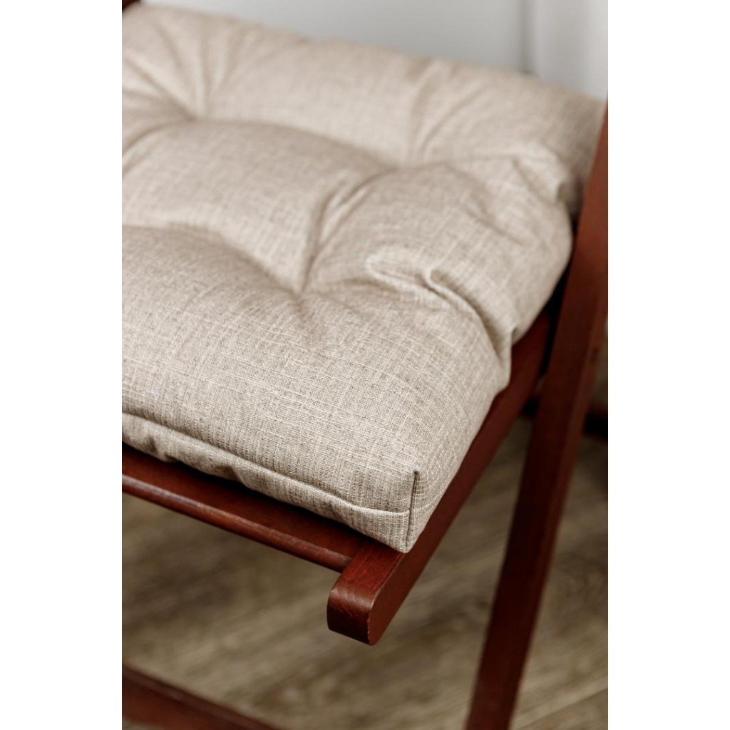 Подушка на стілець Прованс FIESTA Бежева 40х40 см (033516) - зображення 3