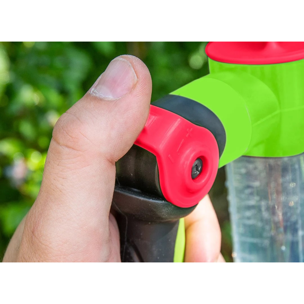 Пістолет для поливу Verto ручний з контейнером, пінорозпилювач, багатофункціональний (15G715) - изображение 3