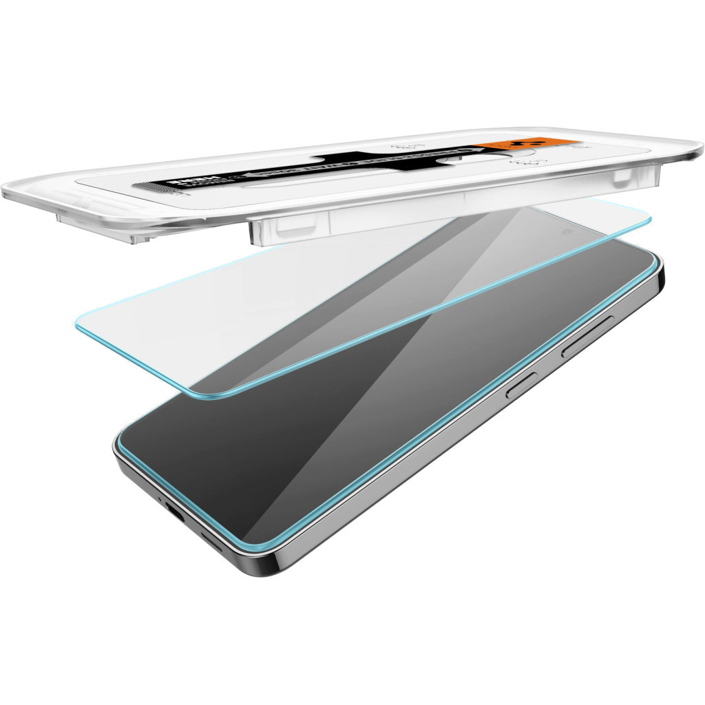 Скло захисне Spigen Samsung Galaxy S24 tR EZ Fit HD (2 Pack) (AGL07440) - зображення 3