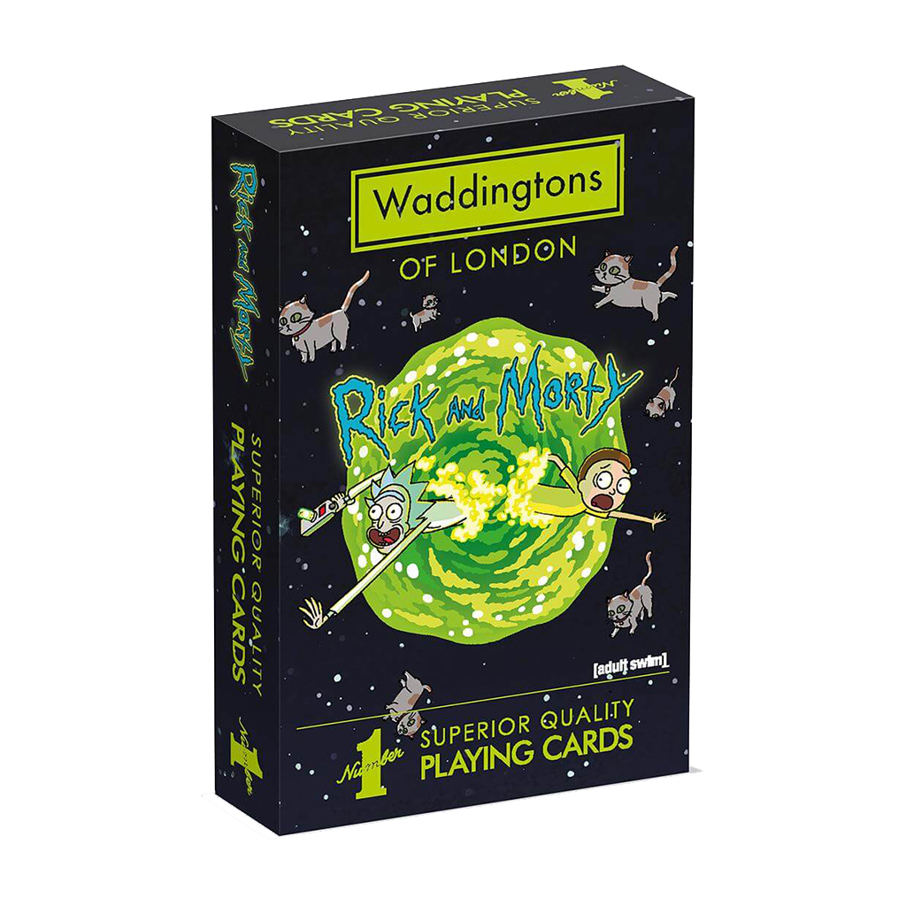 Гральні карти Winning Moves Waddingtons Rick & Morty (WM00039-EN1-12) - зображення 1