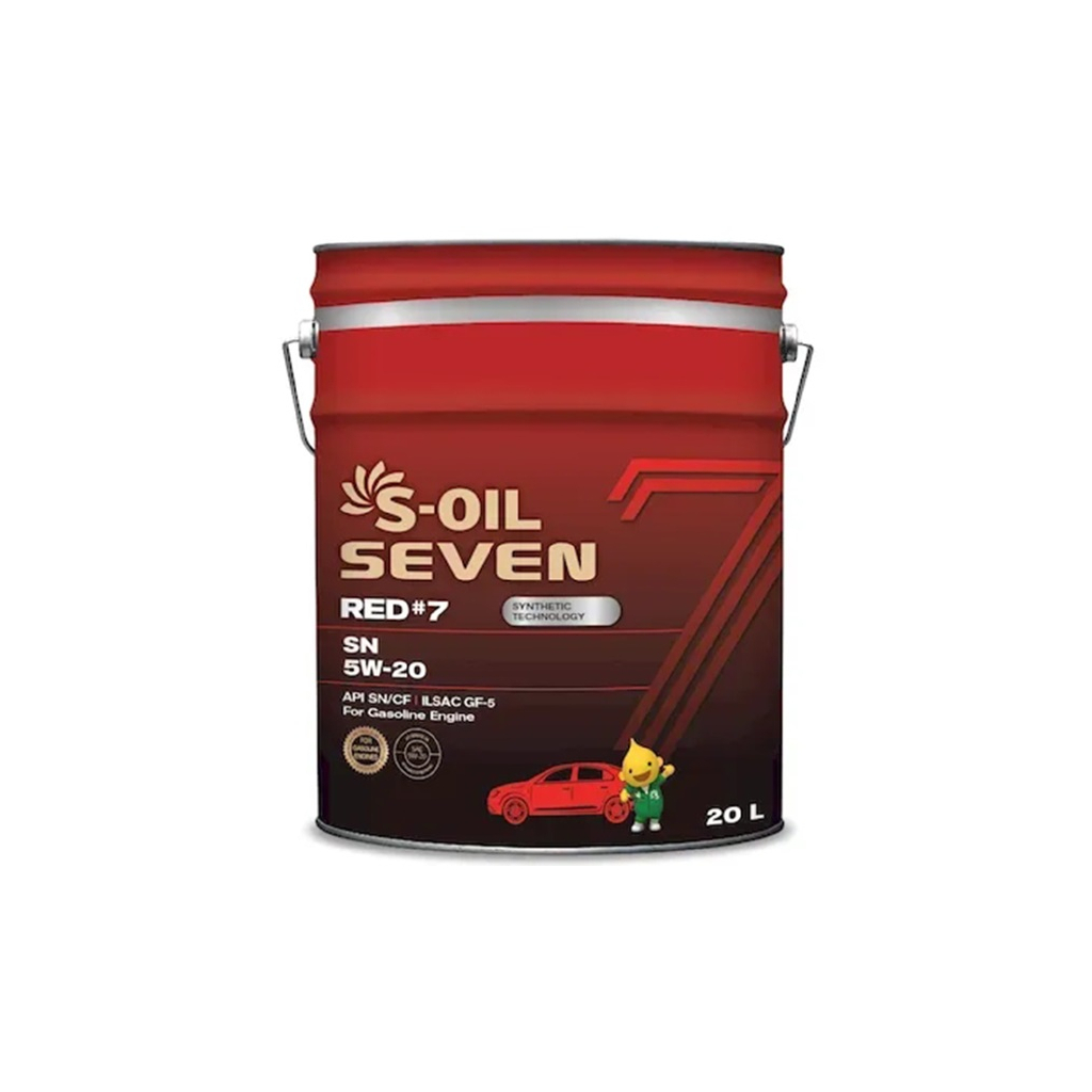 Моторна олива S-OIL SEVEN RED 7 SN 5W-20, 20л (SRSN52020) - зображення 1