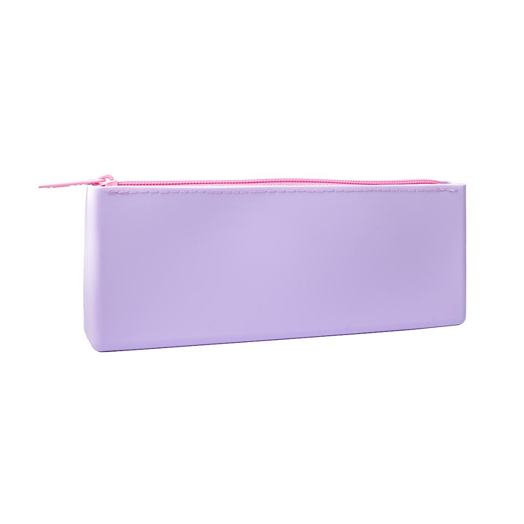 Пенал Yes Glamor силiконовий бузков. (532980) - зображення 3