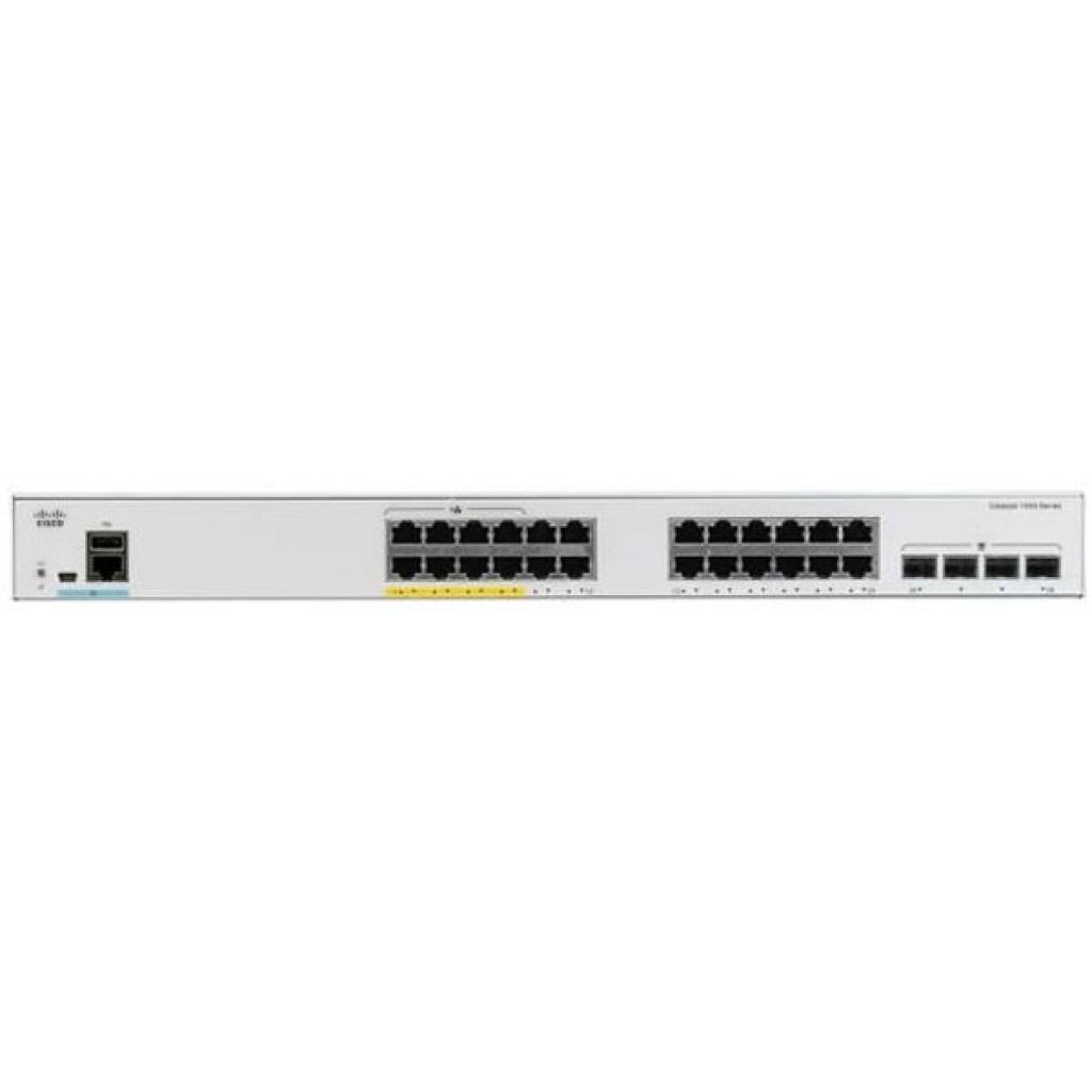 Комутатор мережевий Cisco C1000-24T-4G-L - зображення 1