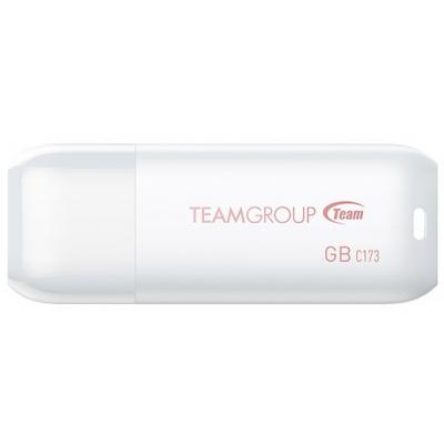 USB флеш накопичувач Team 32GB C173 Pearl White USB 2.0 (TC17332GW01) - зображення 1