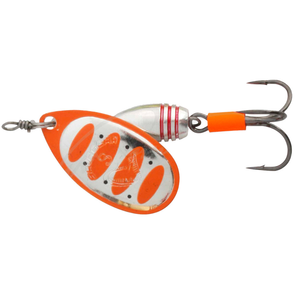 Блешня Savage Gear Rotex Spinner #3 8.0g 04-Fluo Orange Silver (1854.05.83) - зображення 1