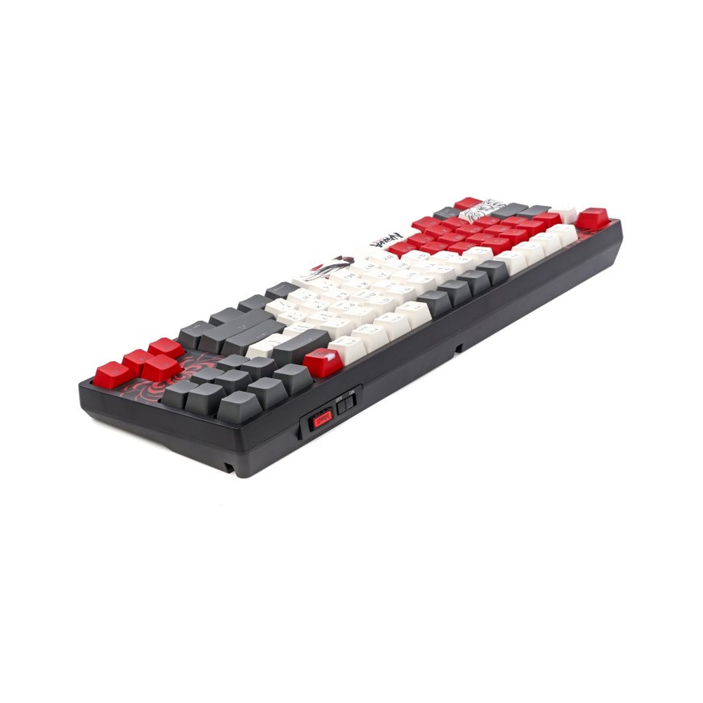 Клавіатура A4Tech Bloody WS87 Naraka Wireless/Bluetooth Black/Red (4711421001113) - изображение 6
