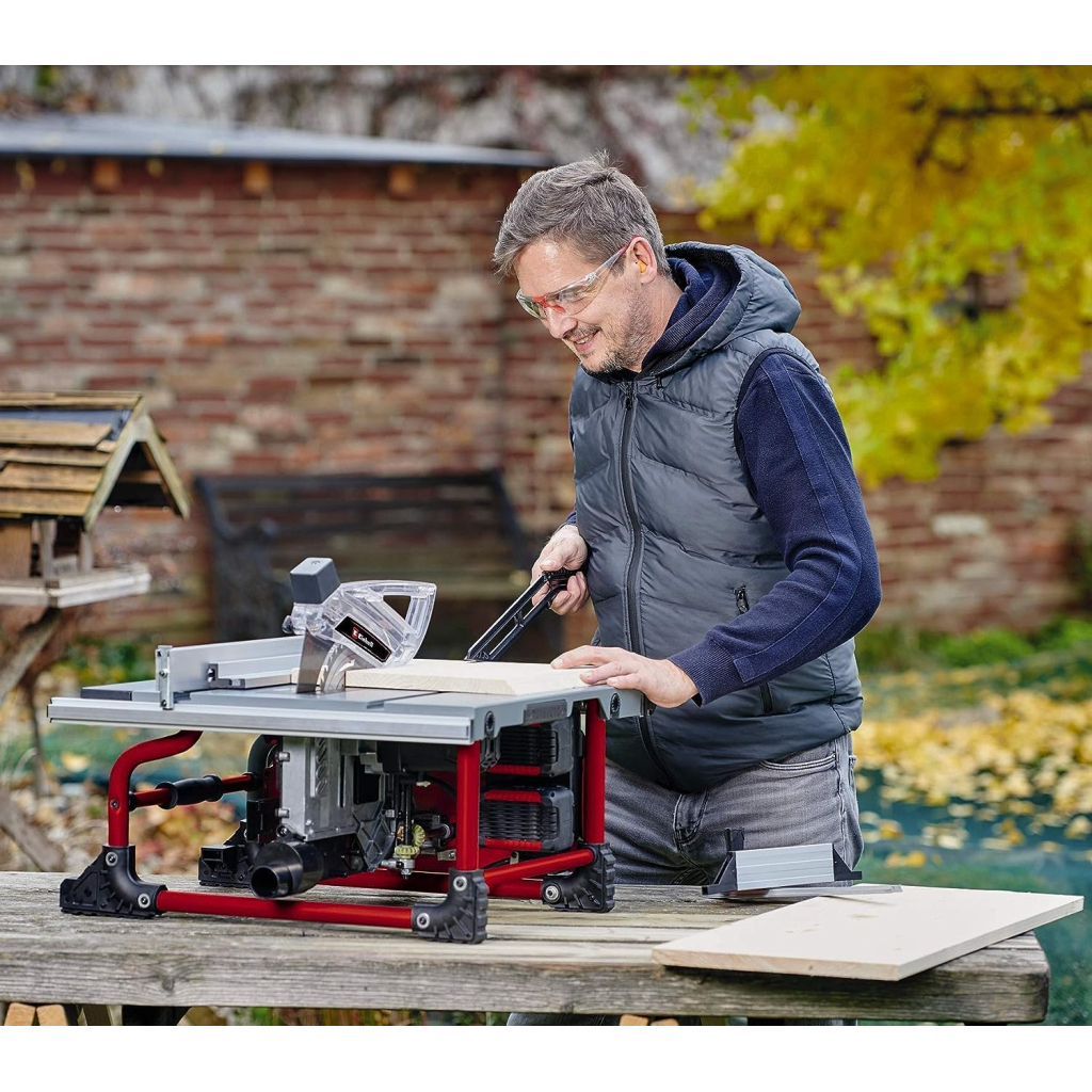 Дискова пила Einhell циркулярна TE-TS 36/210LI - Solo PXC 36V, 210х30мм, 13.2кг (без АКБ та ЗП) (4340450) - зображення 8