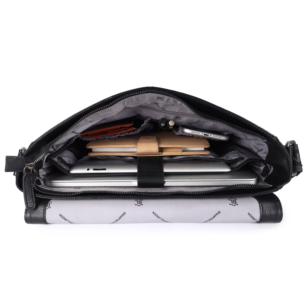 Сумка Brampton London Emissary Black (64403 BLK) - зображення 6