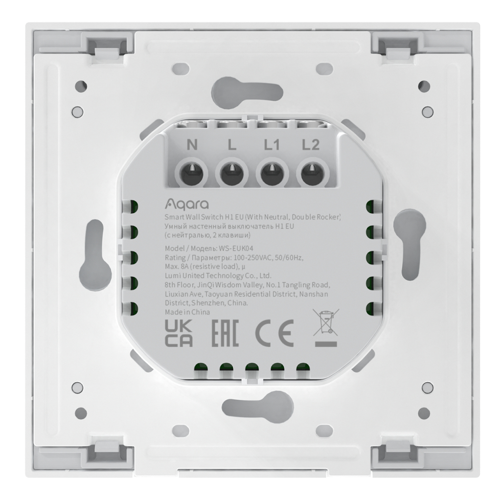 Розумний вимикач Aqara H1 (WS-EUK04) - изображение 4