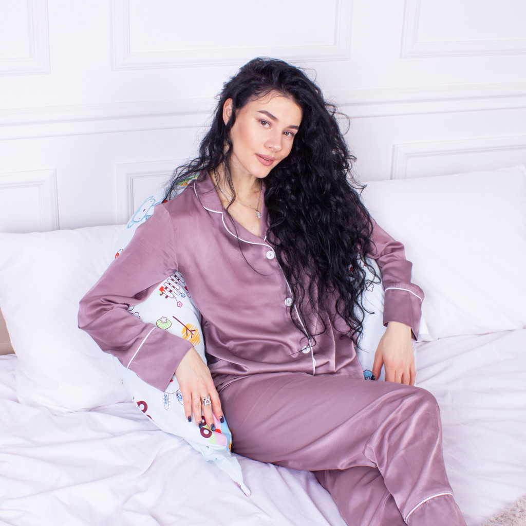 Подушка MirSon для вагітних та годування №8322 Print Line 17-0513 Toys Бязь 30х170х20 см (2200006200475) - зображення 6