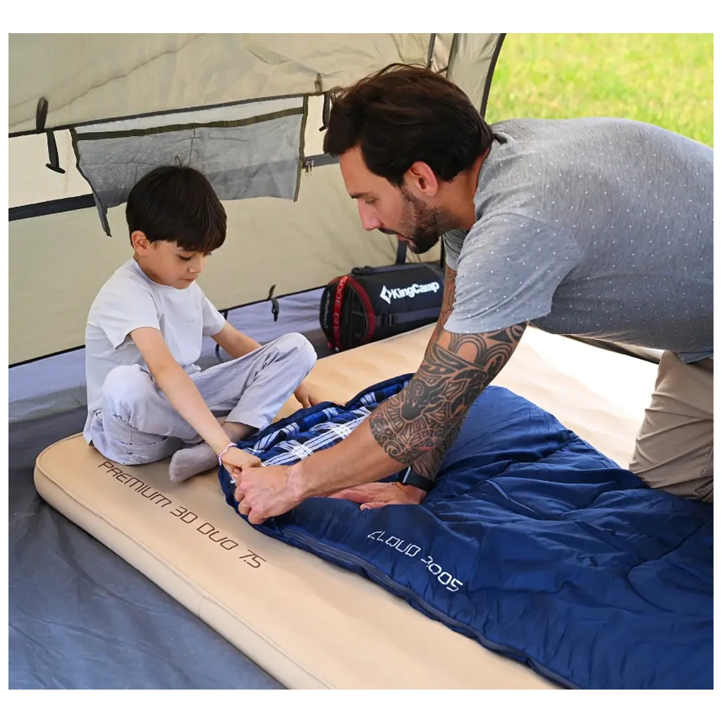 Спальний мішок KingCamp Cloud 300S Navy (KS2213_NAVY_L) - зображення 4