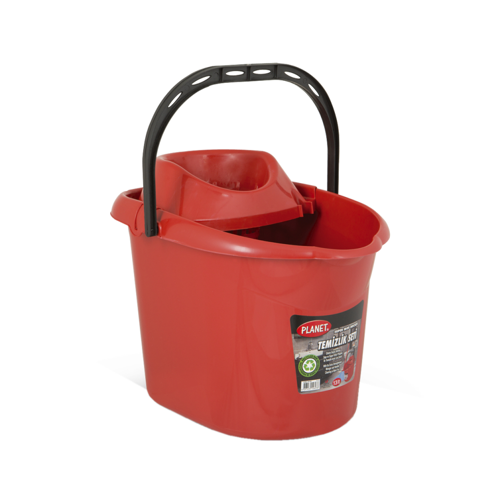 Відро для швабр Planet Household №2 червоне 13 л (6859) - зображення 1