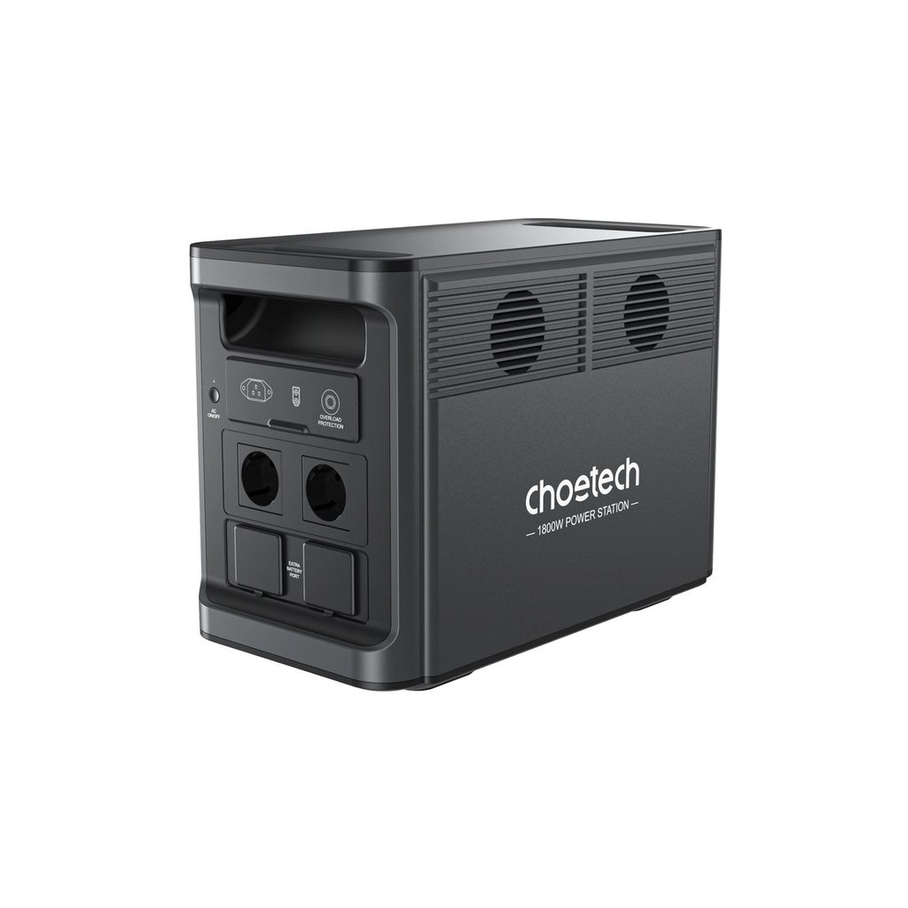 Зарядна станція Choetech BS065-EU-BK 1800W (BS065-EU-BK) - зображення 2