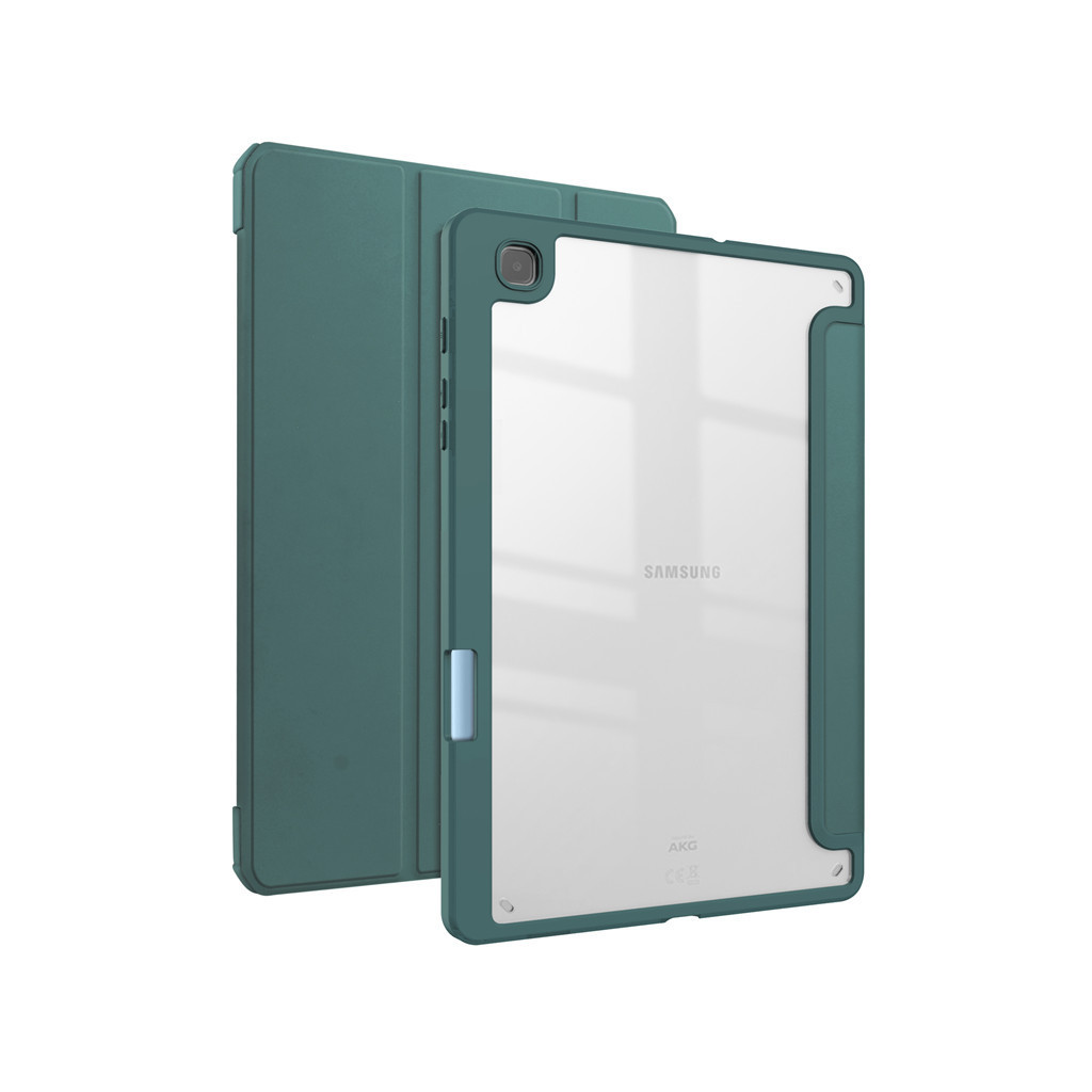 Чохол до планшета BeCover Soft Edge Pencil Mount Samsung Galaxy Tab S6 Lite 10.4 P610/P613/P615/P619 Dark Green (708353) - зображення 3