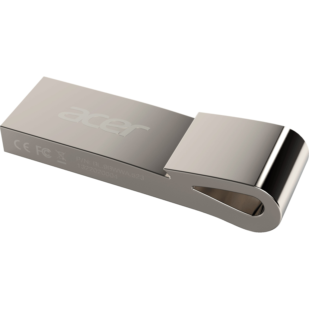 USB флеш накопичувач Acer 32GB UF300 Silver USB 3.2 (BL.9BWWA.517) - изображение 3
