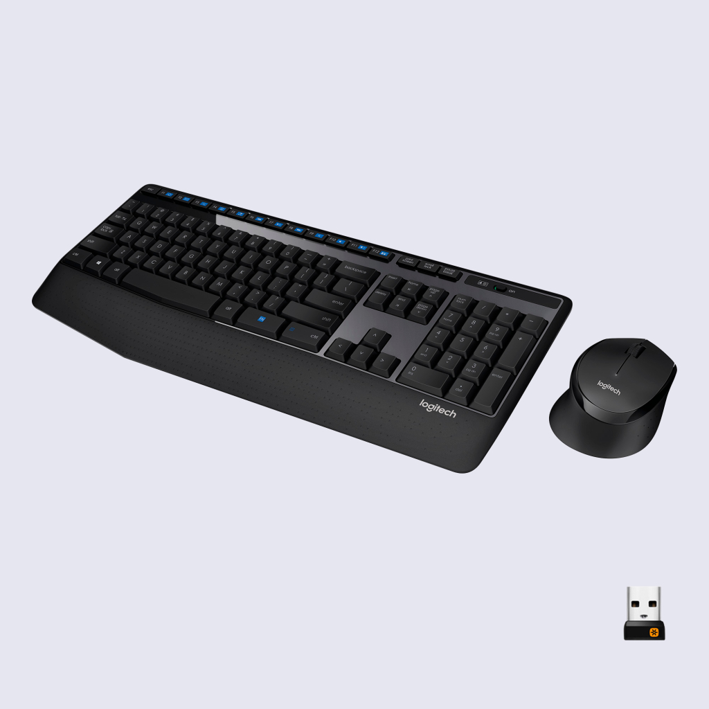 Комплект Logitech MK345 Wireless UA Black (920-006489) - зображення 1