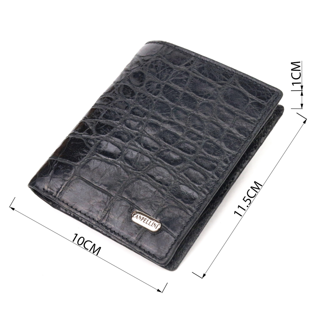 Портмоне Canpellini З натуральної шкіри Чорне (21502) - зображення 3