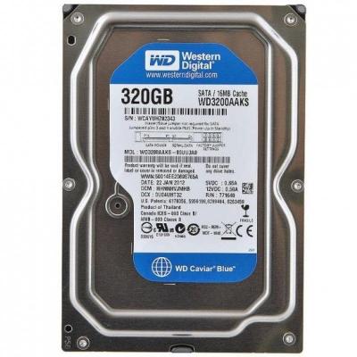 Жорсткий диск 3.5"  320Gb WD (# WD3200AAKS #) - зображення 1