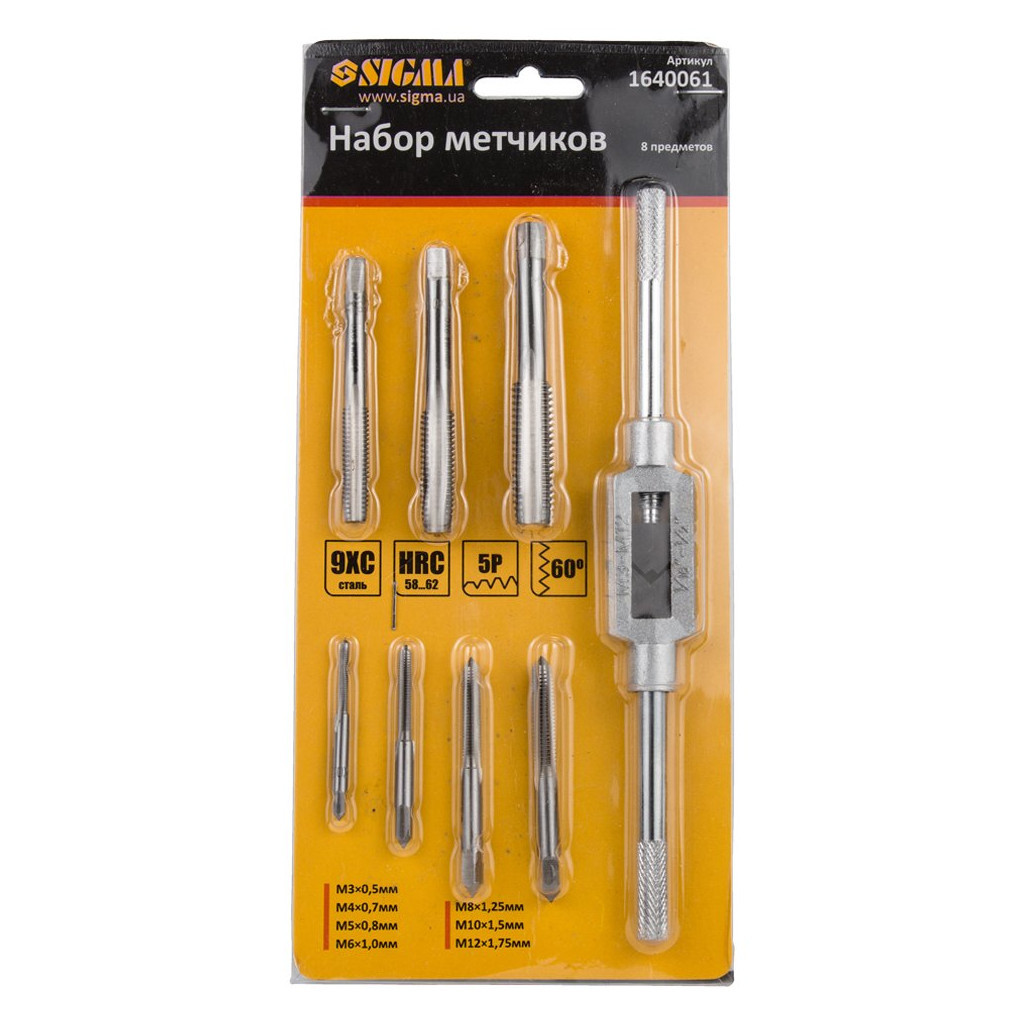 Мітчик Sigma 8 предм. (1640061) - зображення 10