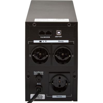 Пристрій безперебійного живлення LogicPower LPM-U1250VA (4986) - зображення 2