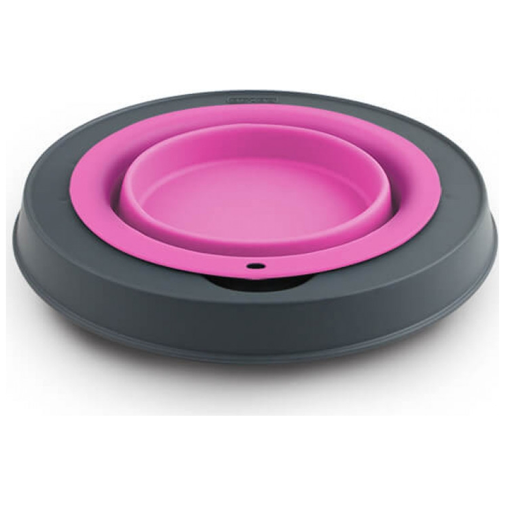 Посуд для собак Dexas Миска одинарна на складній підставці-мала 360 мл пурпурна (0084297309077) - зображення 2