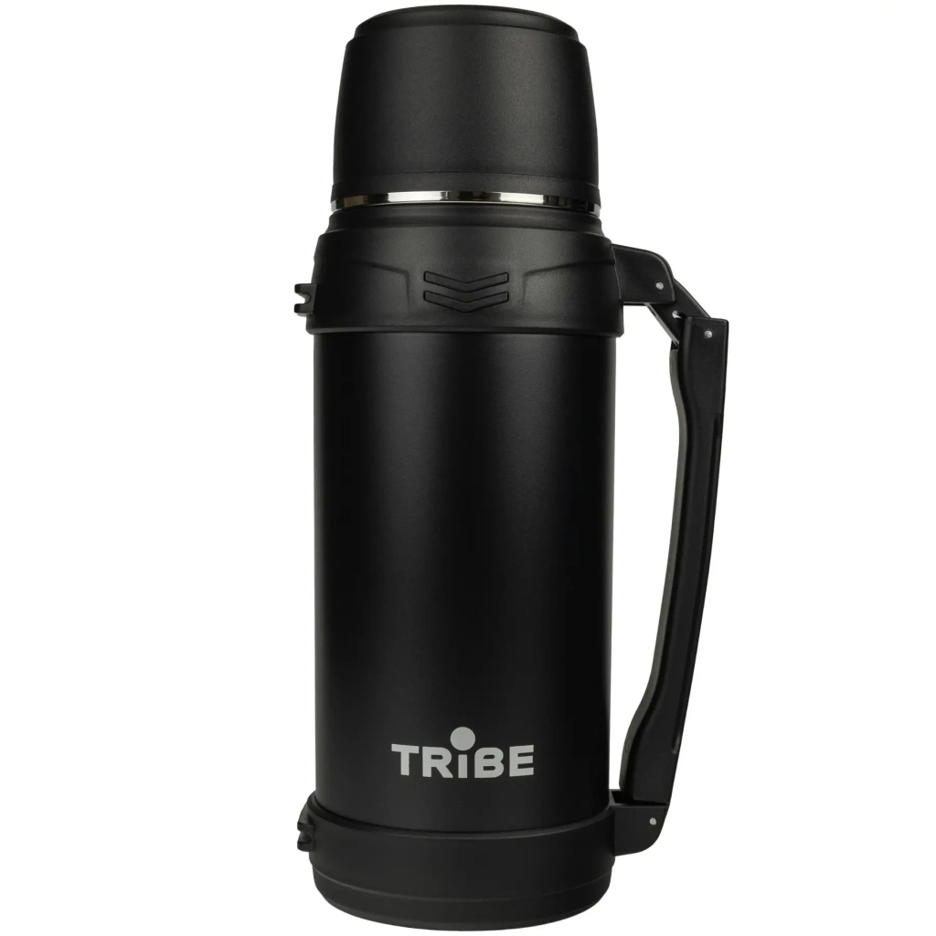 Термос Tribe Family line 2 л Black (T-DG-0001-black) - зображення 1