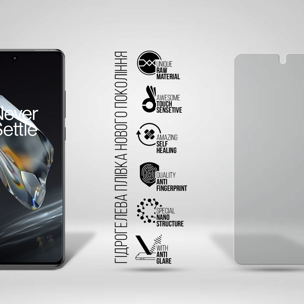 Плівка захисна Armorstandart hydrogel Matte OnePlus 12 5G (ARM89352) - зображення 2