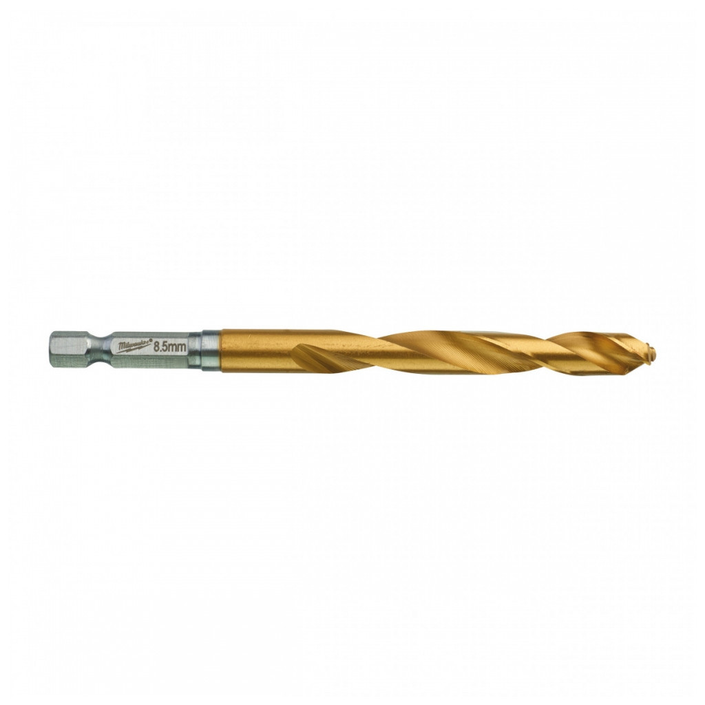 Свердло Milwaukee по металу RedHEX HSS-G TiN, 8,5 мм (48894720) - зображення 2