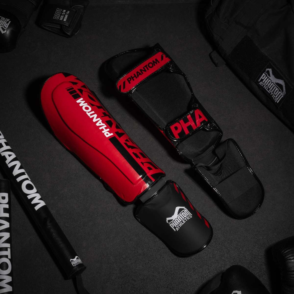 Захист гомілки і стопи Phantom Apex Striking Red S/M (PHSG2730-SM) - зображення 3
