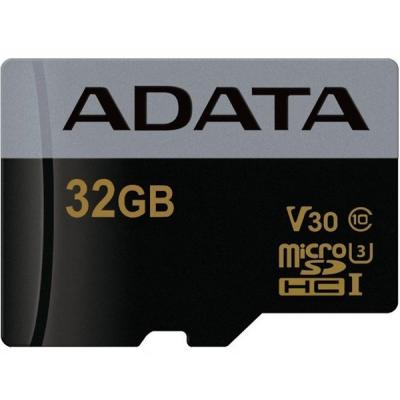 Карта пам'яті ADATA 32GB microSD class 10 UHS-I U3 V30 Premier Pro (AUSDH32GUI3V30G-R) - зображення 1
