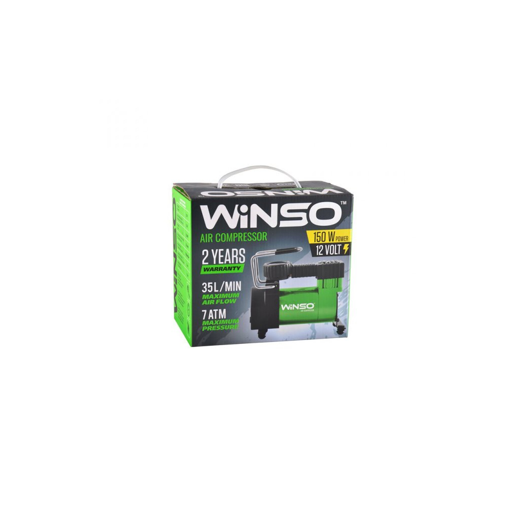 Автомобільний компресор WINSO 7 Атм 35 л/хв (121000) - изображение 4