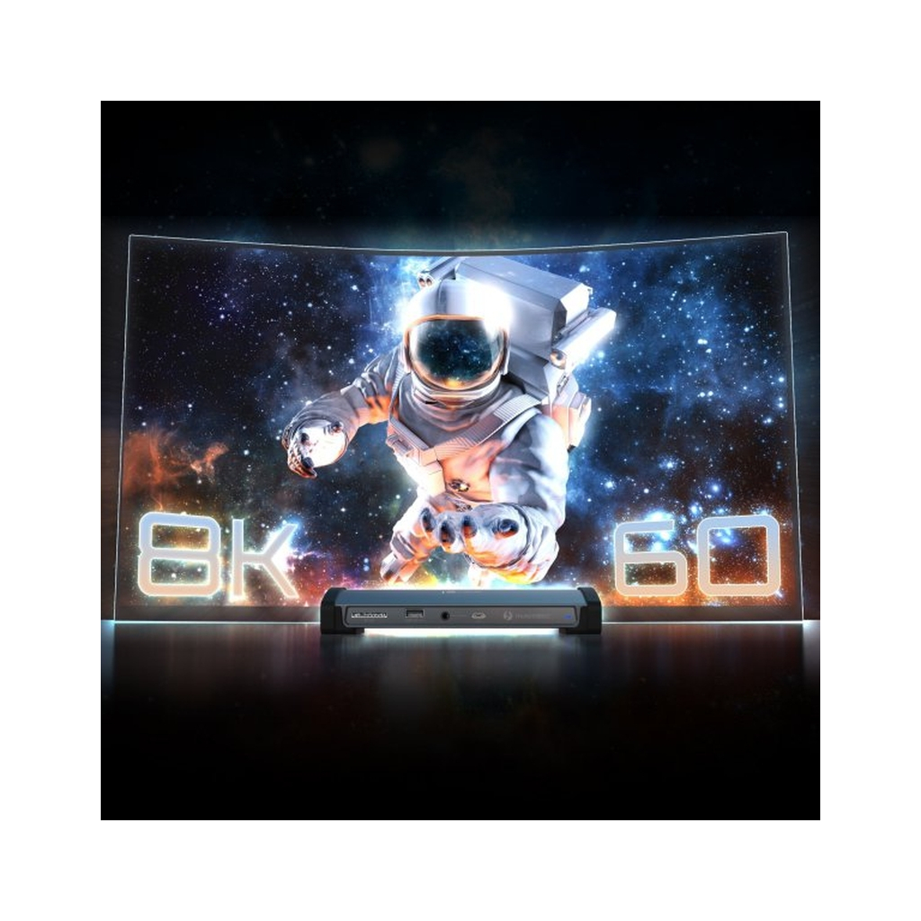 Порт-реплікатор J5create Dock-Station USB-C 11-in-1 (Thunderbolt/PD/картридер/USB-A/USB-C) (JTD562-EN) - зображення 11