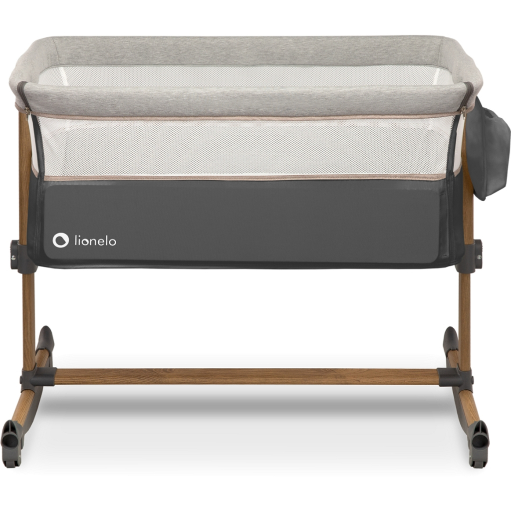 Ліжечко Lionelo приставне Leonie Grey Stone (LO-LEONIE GREY STONE) - зображення 2