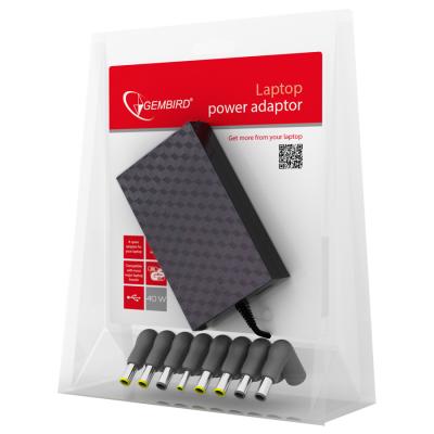 Блок живлення до ноутбуку Gembird 40W (NPA-AC3) - зображення 1