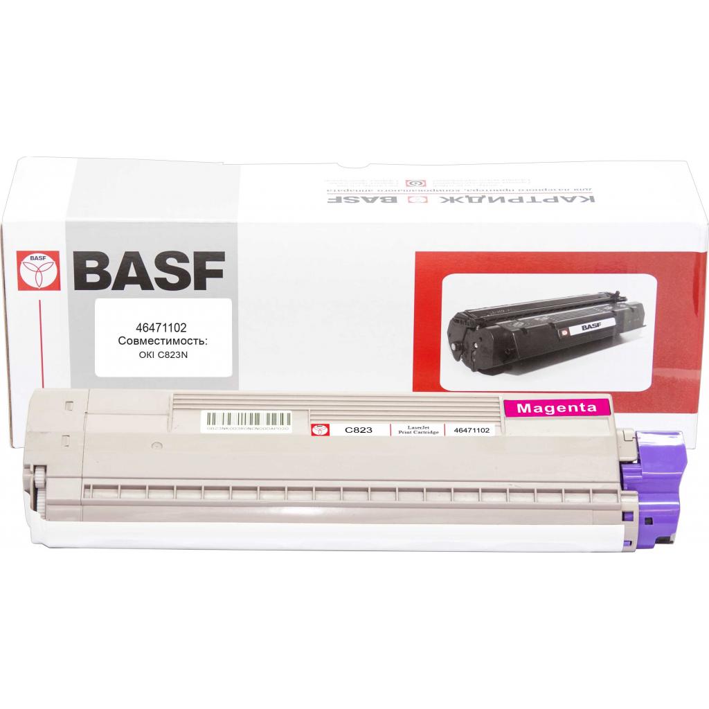Тонер-картридж BASF OKI C822/823/833dn Magenta 46471102 (KT-46471102) - зображення 1