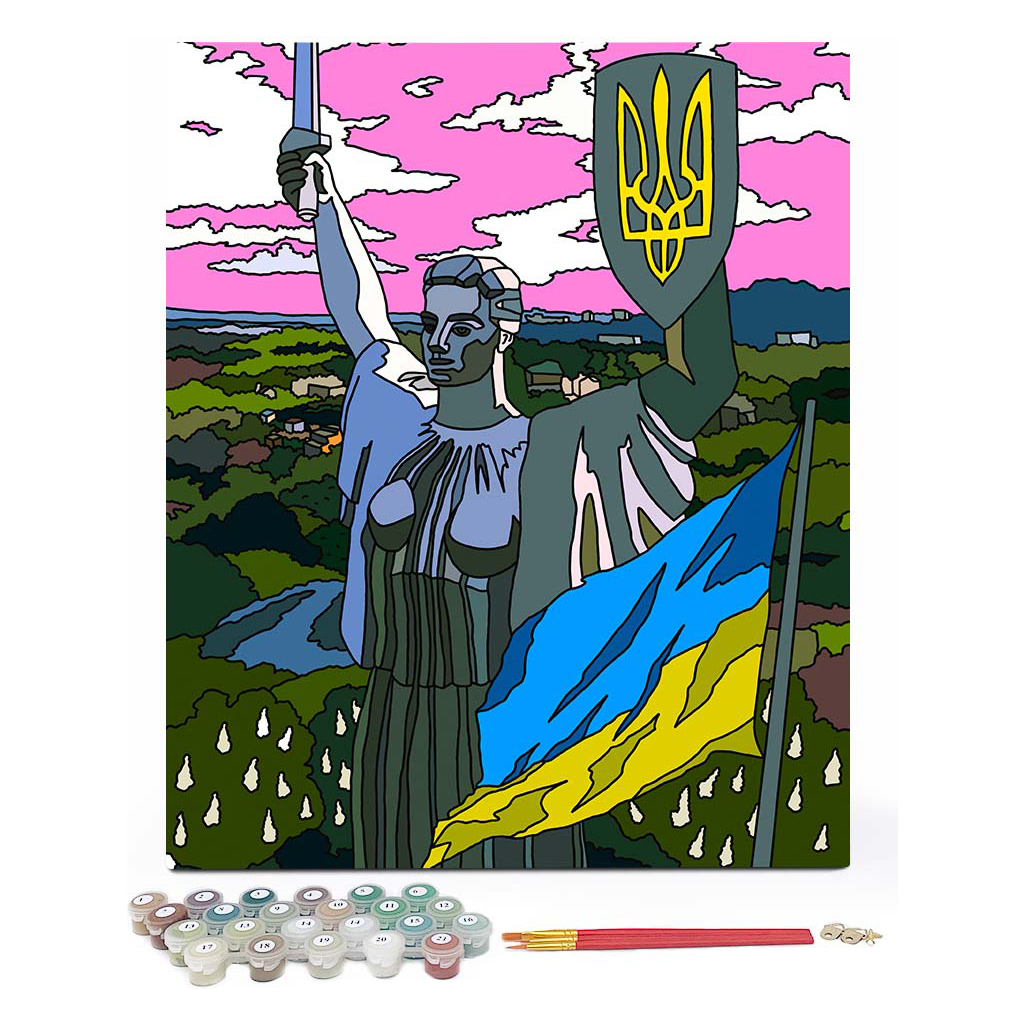 Картина по номерам Orner Батьківщина-мати 40х50 см (orner-1730) - зображення 2