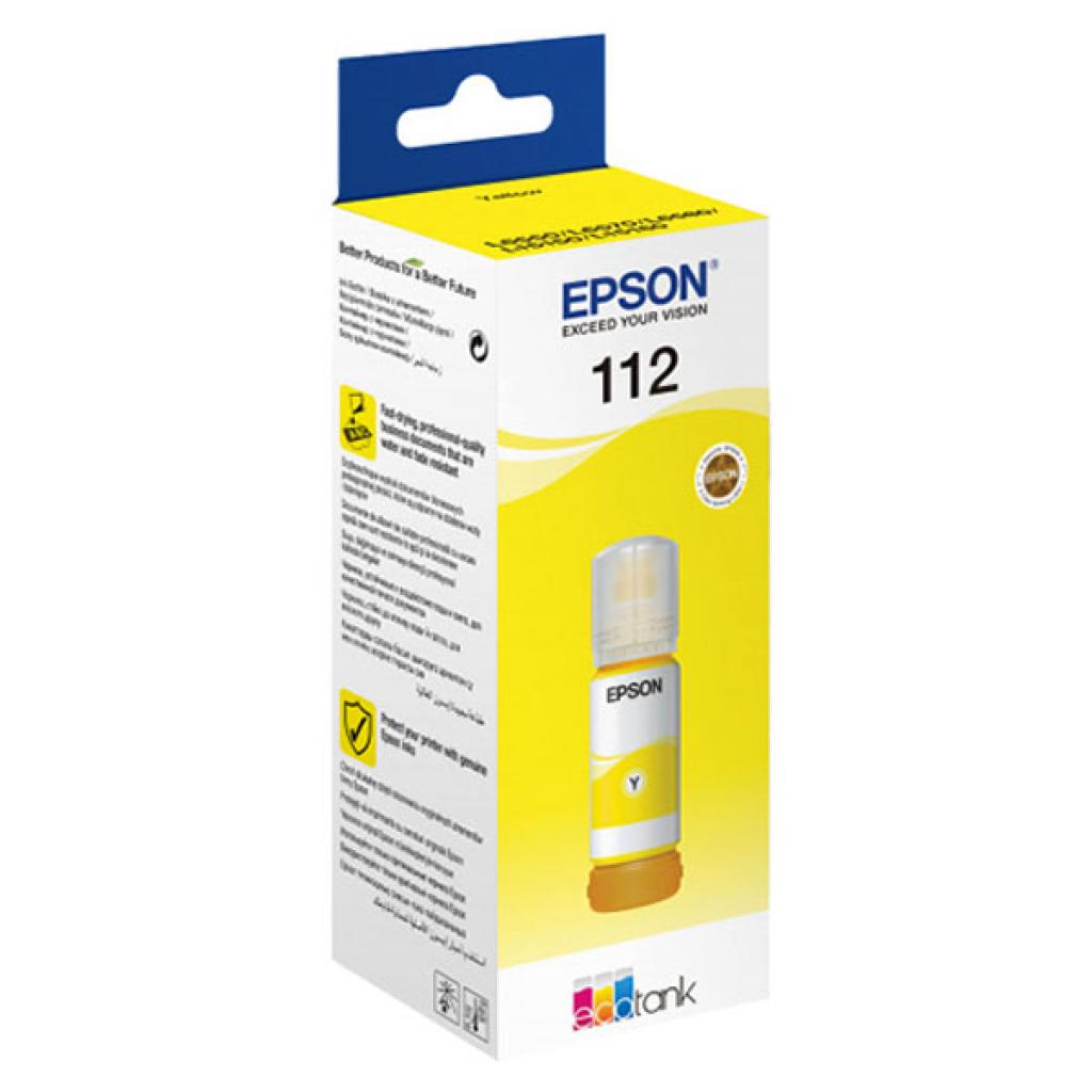 Контейнер з чорнилом Epson 112 EcoTank Pigment Yellow ink (C13T06C44A) - зображення 1