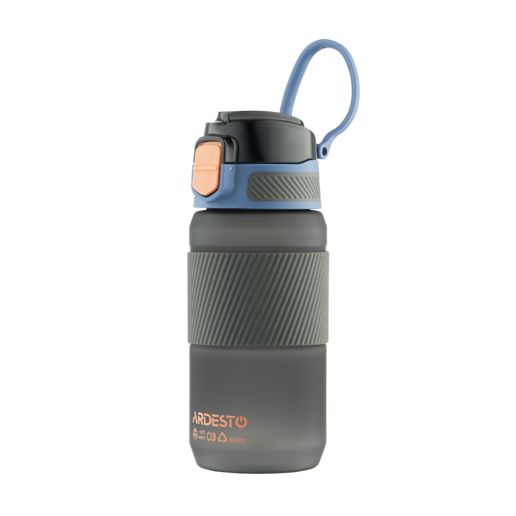 Пляшка для води Ardesto Spring 600мл чорний (AR2260SB) - зображення 4