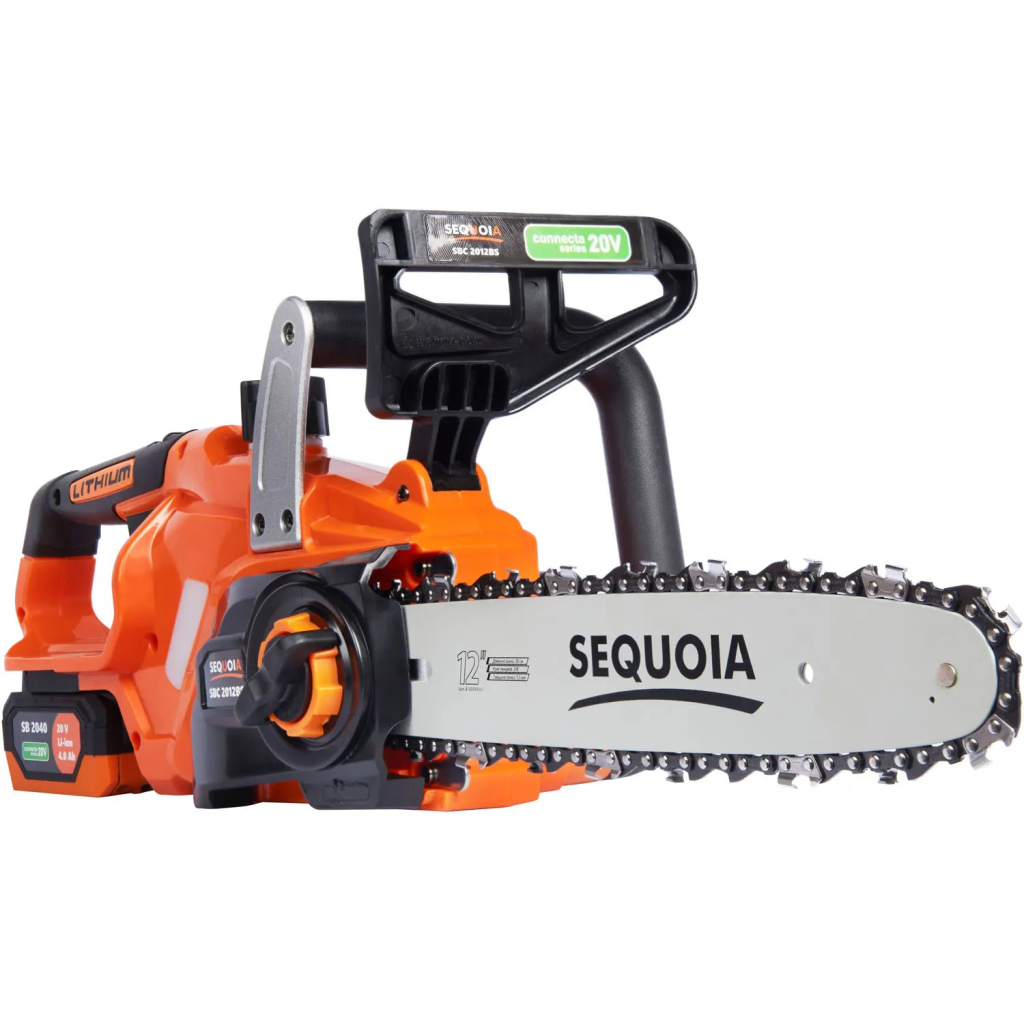 Ланцюгова пила SEQUOIA 20, безщіт. двиг, шина 30 см, АКБ 4 Ач та ЗП, 3.2 кг (SBC2012BS-EV) - изображение 6