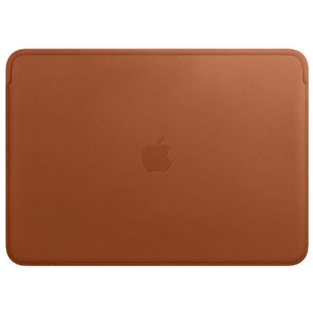 Чохол до ноутбука Apple 13" MacBook Pro, Leather Sleeve, Saddle Brown (MRQM2ZM/A) - зображення 1