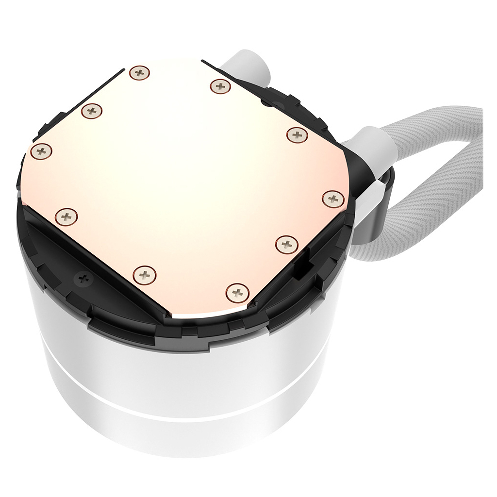 Система рідинного охолодження ID-Cooling ZOOMFLOW 240 XT V2 WHITE - зображення 8