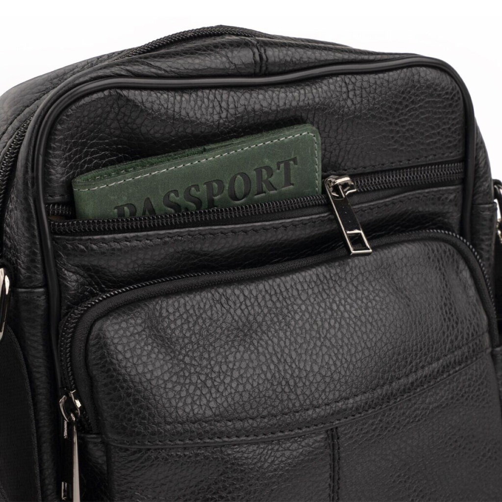 Сумка Vintage Чорна (14909) - зображення 12