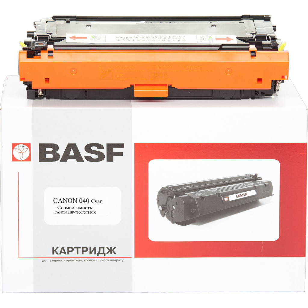 Картридж BASF Canon 040C 0458C001 (KT-040C) - зображення 1