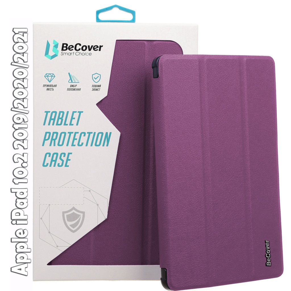 Чохол до планшета BeCover Smart Case Apple iPad 10.2 2019/2020/2021 Purple (706568) - зображення 1