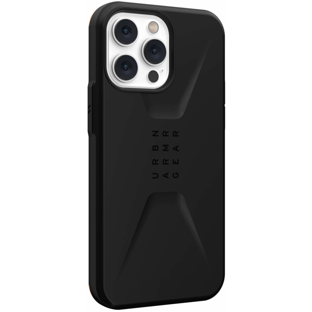 Чохол до мобільного телефона UAG Apple iPhone 14 Pro Max Civilian, Black (114043114040) - зображення 2