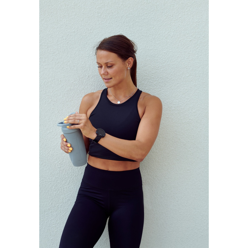 Шейкер спортивний SmartShake Reforce Stainless Steel 30oz/900ml Gray (11150003) - зображення 6