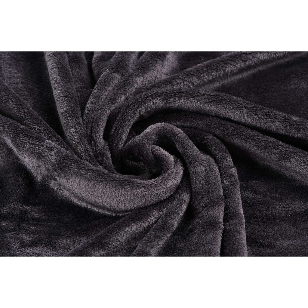 Плед Ardesto Flannel темно-сірий, 160х200 см (ART0210SB) - зображення 11