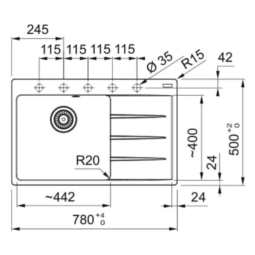 Мийка кухонна Franke 114.0630.473 - зображення 2