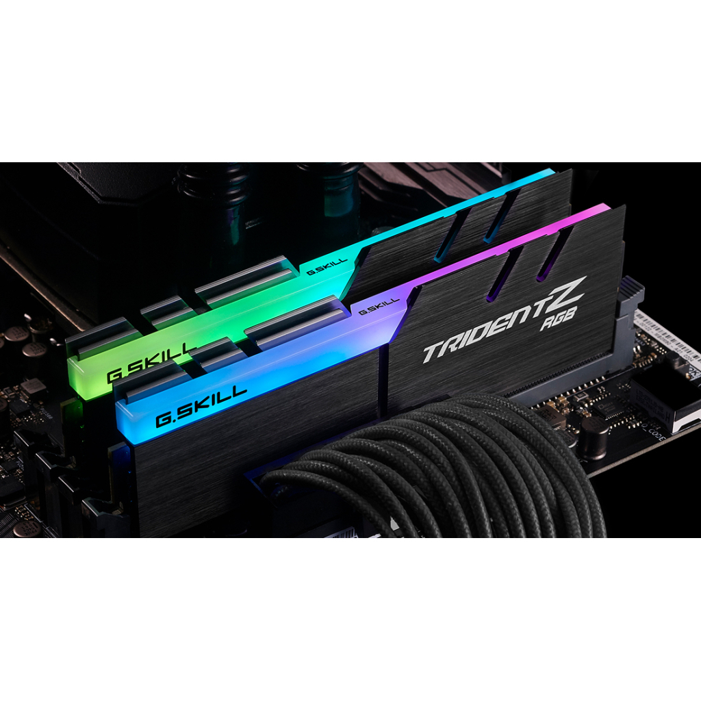 Модуль пам'яті для комп'ютера DDR4 32GB (2x16GB) 3200 MHz Trident Z RGB G.Skill (F4-3600C16D-32GTZR) - зображення 5